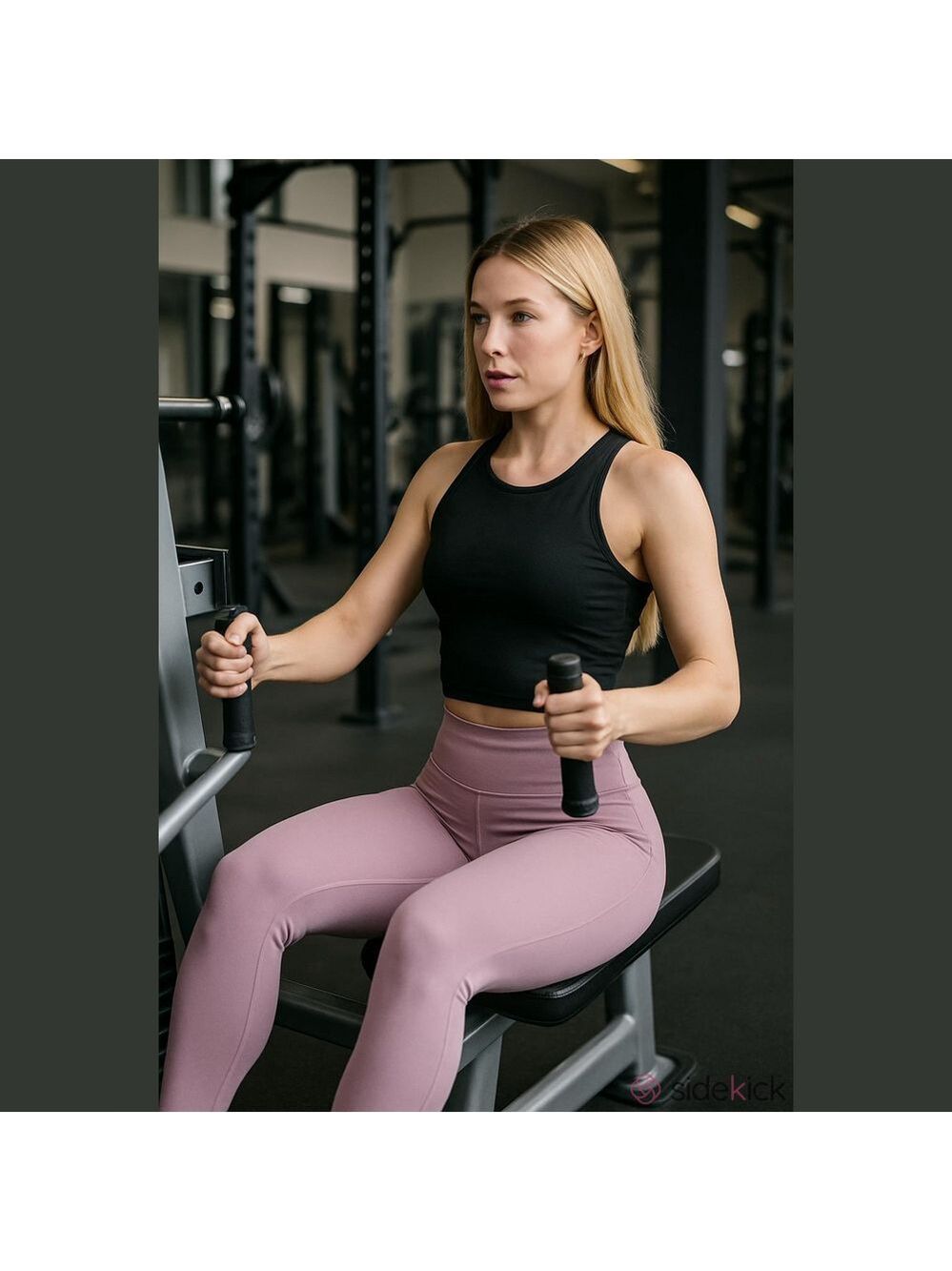 Yoga Dri fit soft plum workout legging with vented detail on legs Woman’s 1X